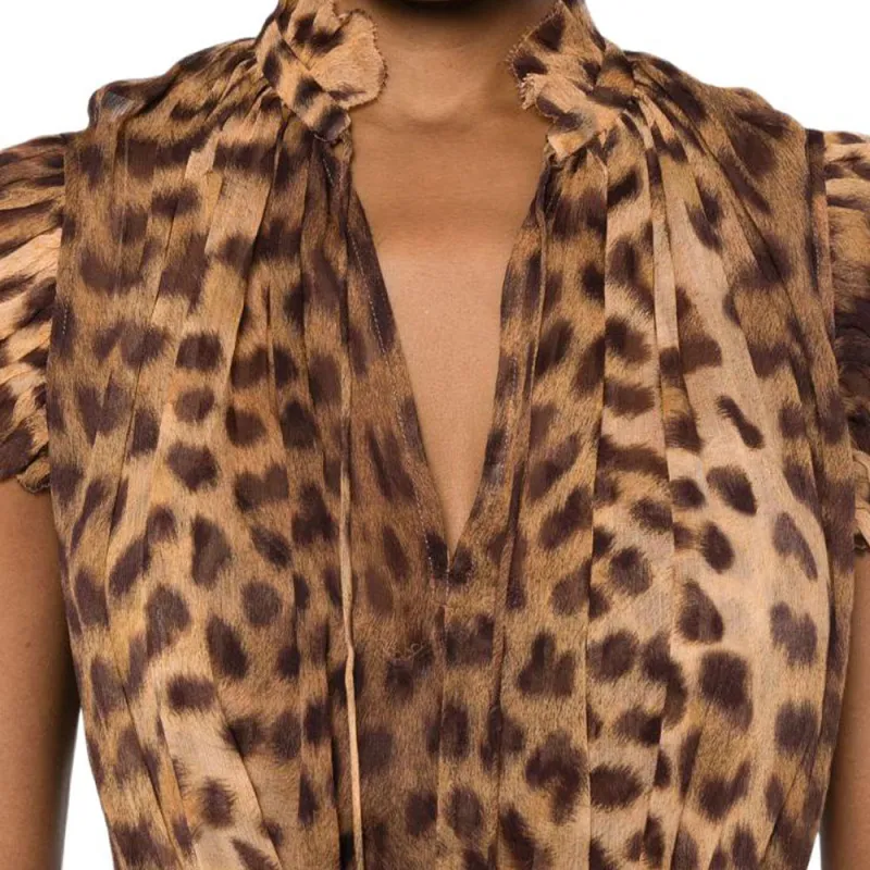 Zimmermann All Over Printed Sleeveless Dress-4