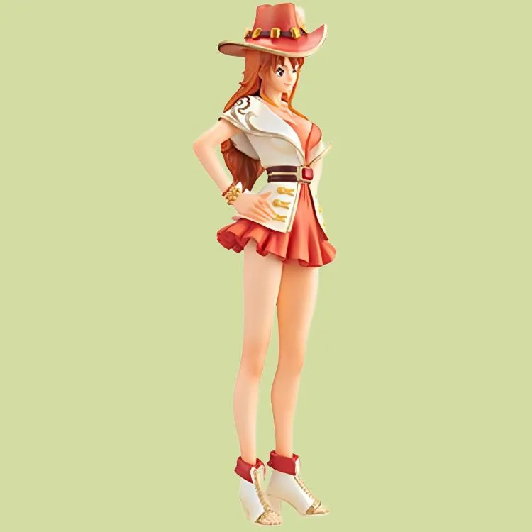 BANPRESTO Nami Glass Factory One Piece Bonus Gifts 17cm-2