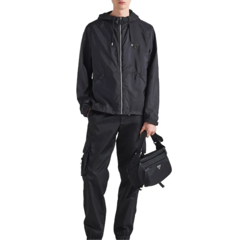 PRADA Re Nylon Hooded Jacket-3