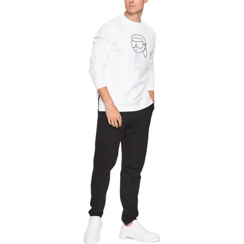 KARL LAGERFELD / Karl Lagerfeld Jeans Sweatshirts Men White-4