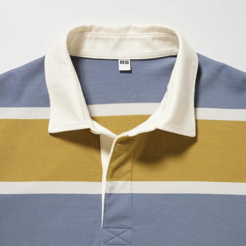UNIQLO Polo Shirt Men's Earth Yellow-1