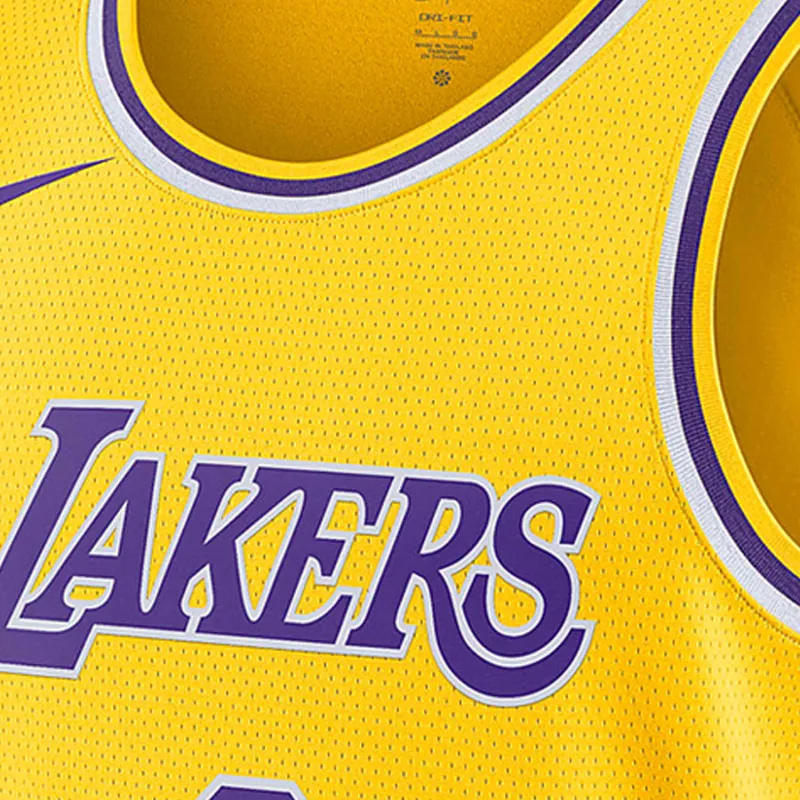 Nike Basketball Jerseys Men Yellow-2