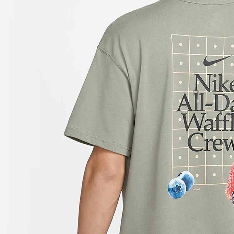 Nike T Shirts Men Khaki-5