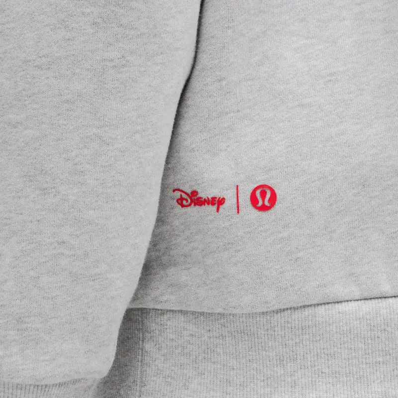 Lululemon x Disney Steady State Sweatshirt Men's Mixed Color Silver Waterdrop-2