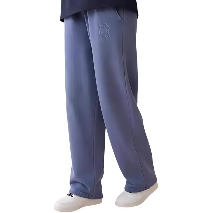 New Era x MLB FW24 Knitted Sports Pants Unisex Black-2