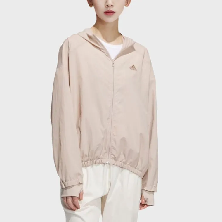 Adidas Jackets Women's Light Gray Brown-2