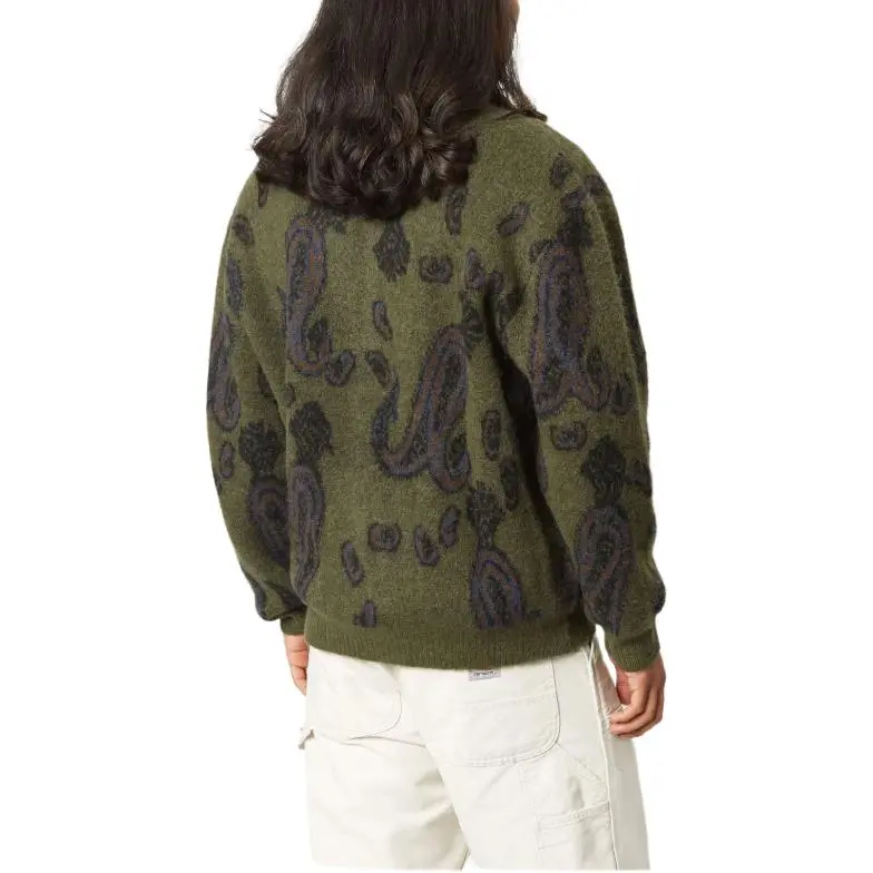 Carhartt WIP Medford Paisley jacquard Cardigan-4