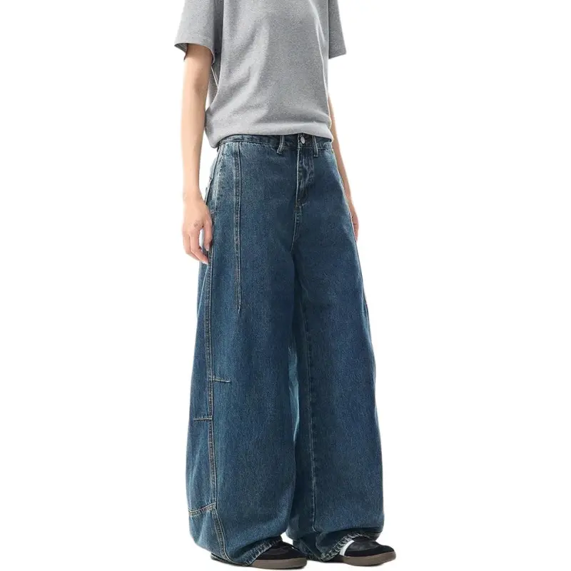 VINMUK Jeans Unisex Nostalgic Blue-5