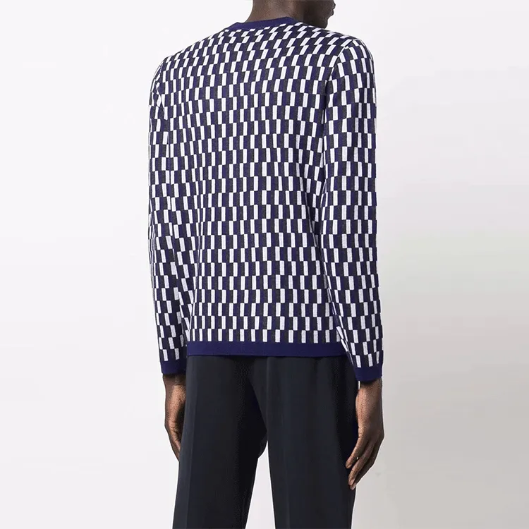 EMPORIO ARMANI Sweaters Men Blue-2