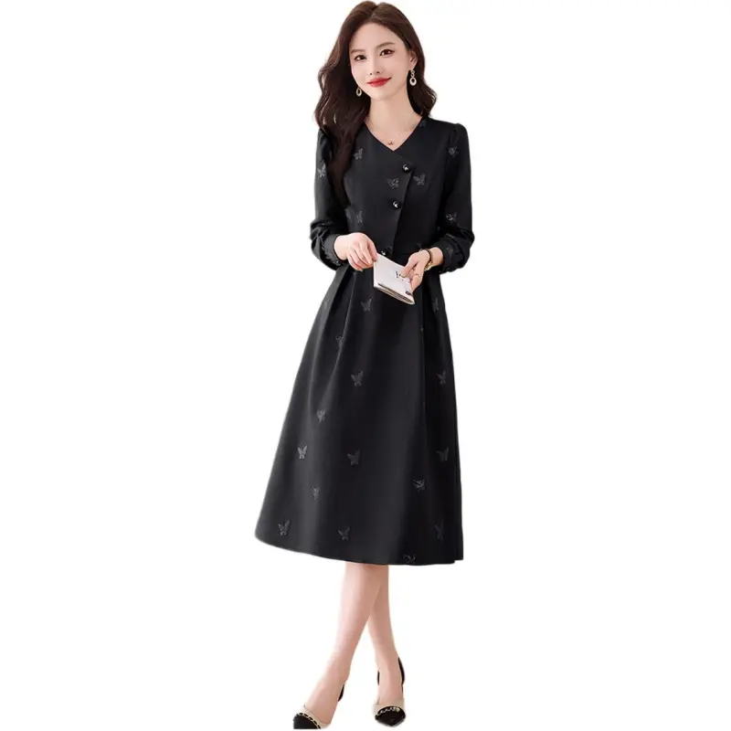 Fele.d Long Sleeved Dress Women's-6