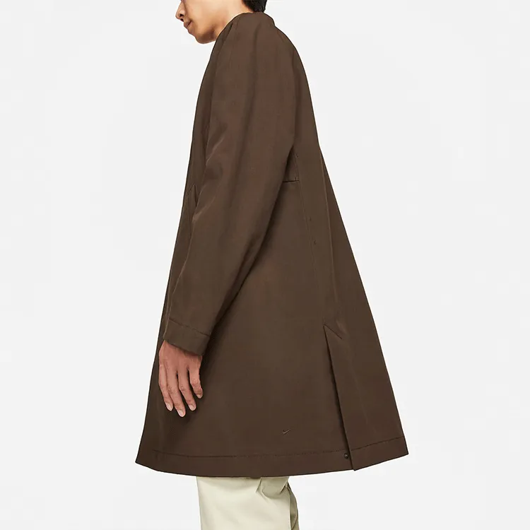 Nike Trench Coats Men Velvet Brown-2
