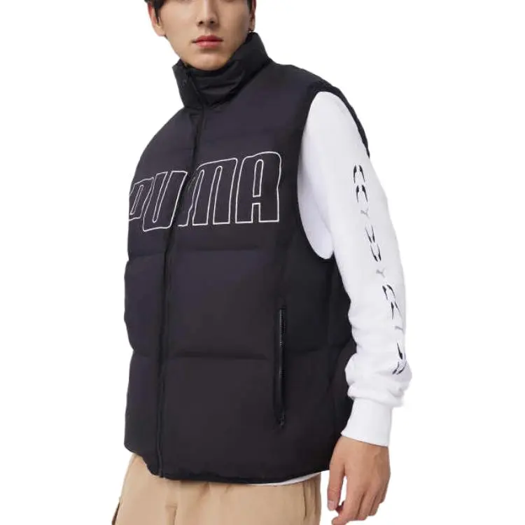 PUMA PUFFER DOWN Vest Unisex Black-2