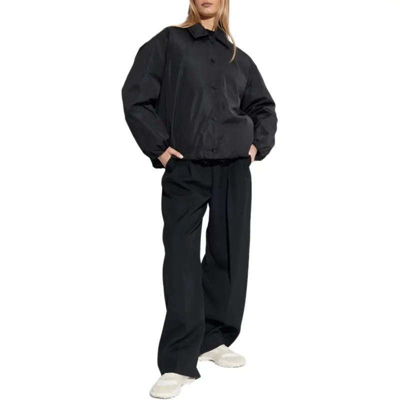 JIL SANDER Buttoned Padded Bomber Jacket-1