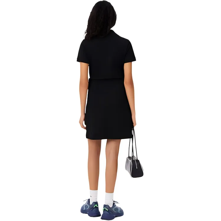 LACOSTE Wrap Polo Mini Dress-2