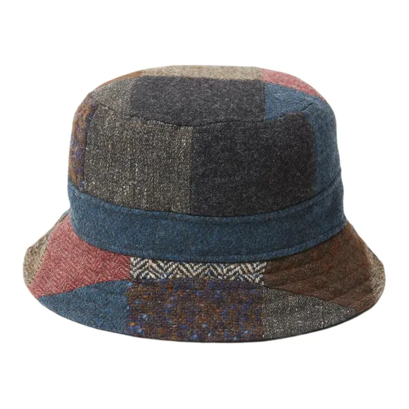 STETSON Wool Cotton Polyester Linen Silk Polyamide Bucket Hats Unisex Multicolor-1