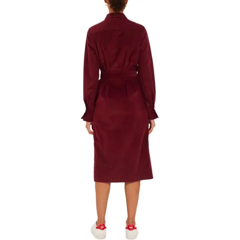 INES DE LA FRESSANGE Long Sleeved Dress Women's Red-2