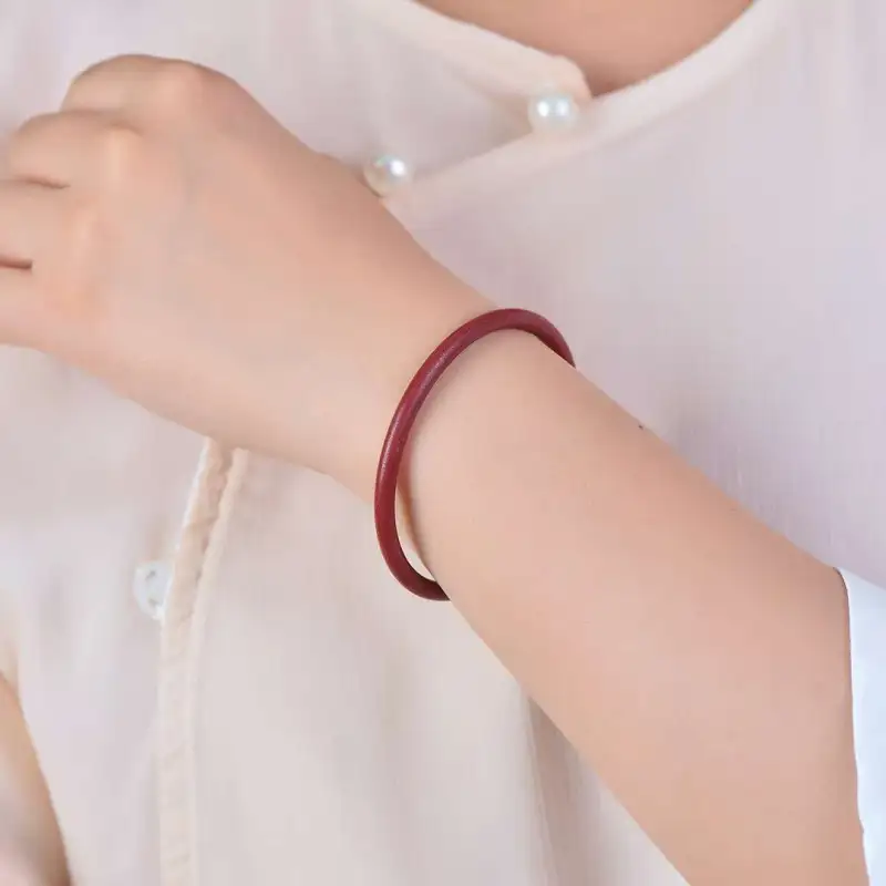 YOULING Cinnabar Bangles Women's-3
