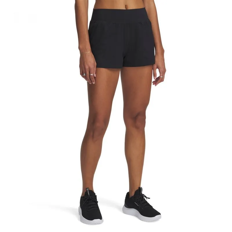 Under Armour Meridian Casual Shorts Women's Black-2