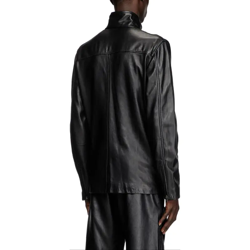 DIESEL L Gast Leather Jacket-3