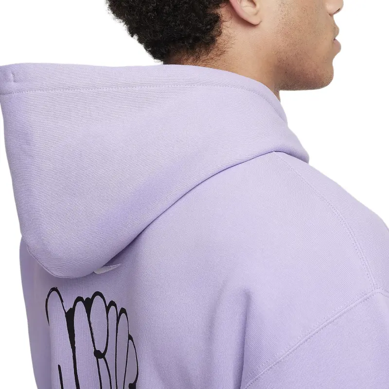 Nike Solo Swoosh Sweatshirt Men's Light Purple/White-4