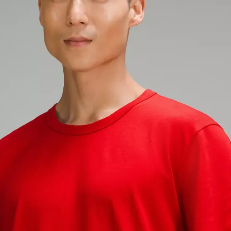 Lululemon T Shirts Men Red-3
