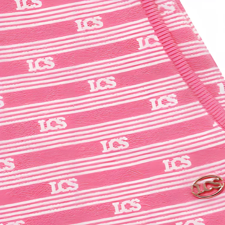 Le Coq Sportif Casual Long Skirts Women's Pink-4