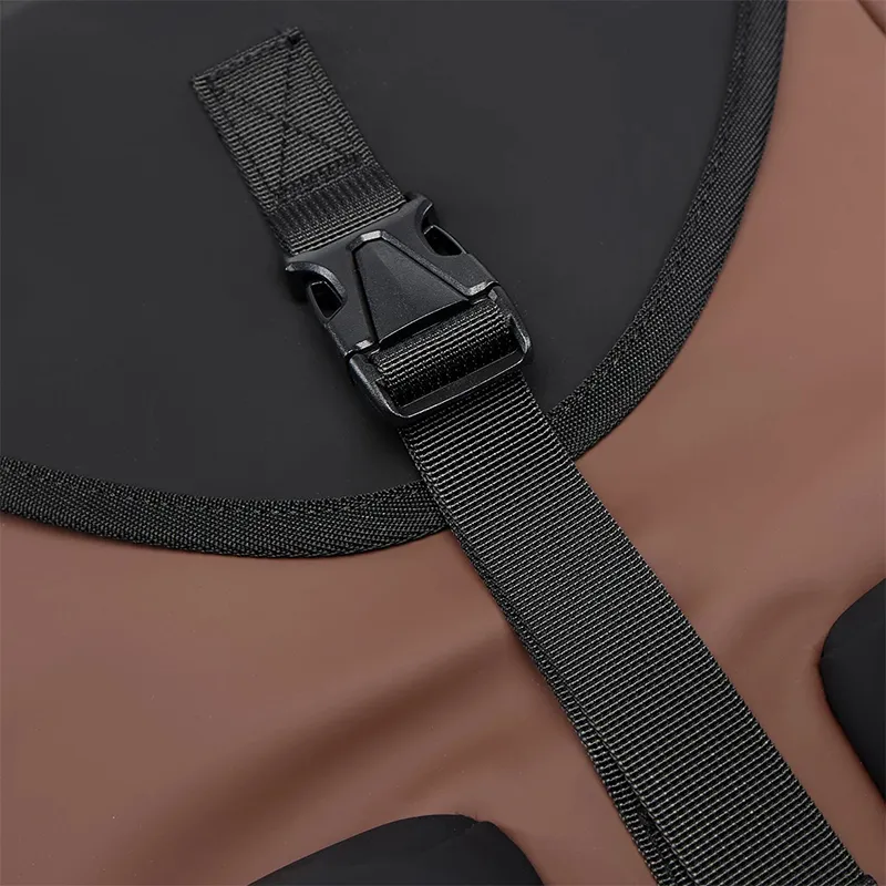 LiNing Polyurethane Backpack Regular Unisex Umber & Black-8