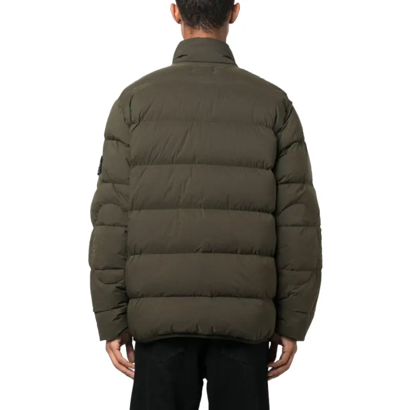 STONE ISLAND Down Jacket Men's Green-6