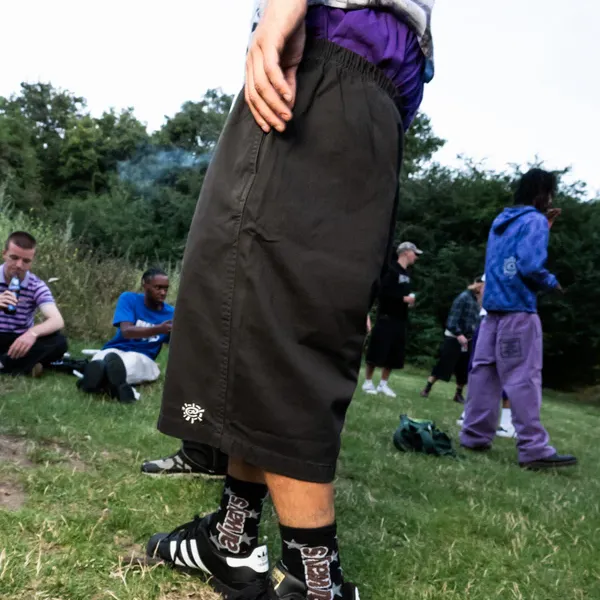 Gramicci Casual Shorts Unisex Black-2