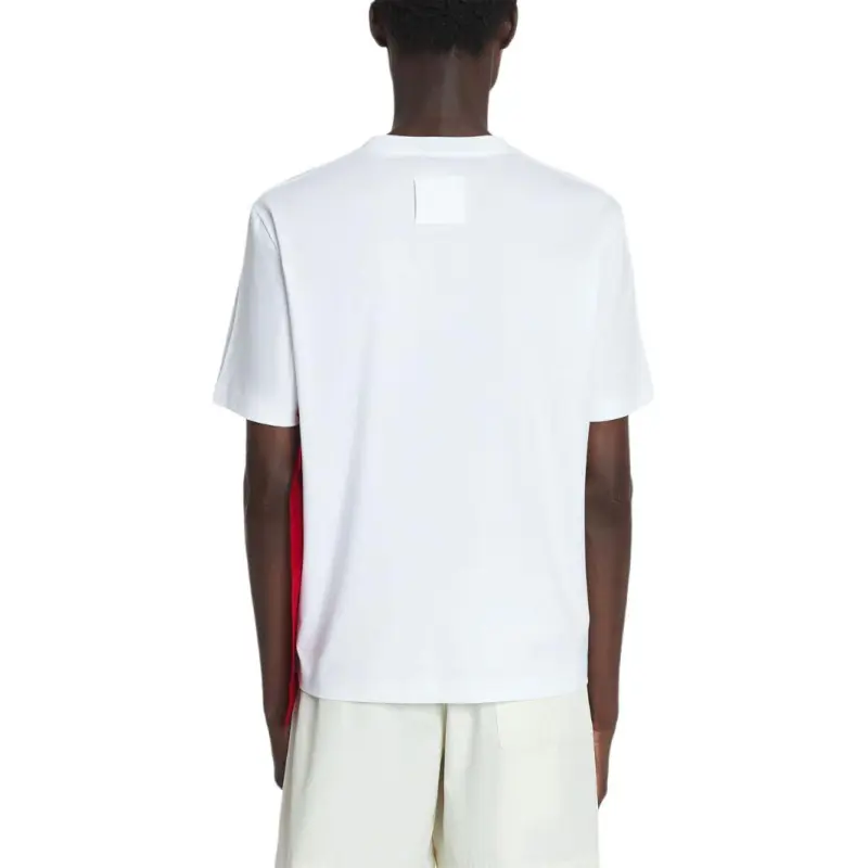 Lanvin Bandana Panel Asymmetric T Shirt-3