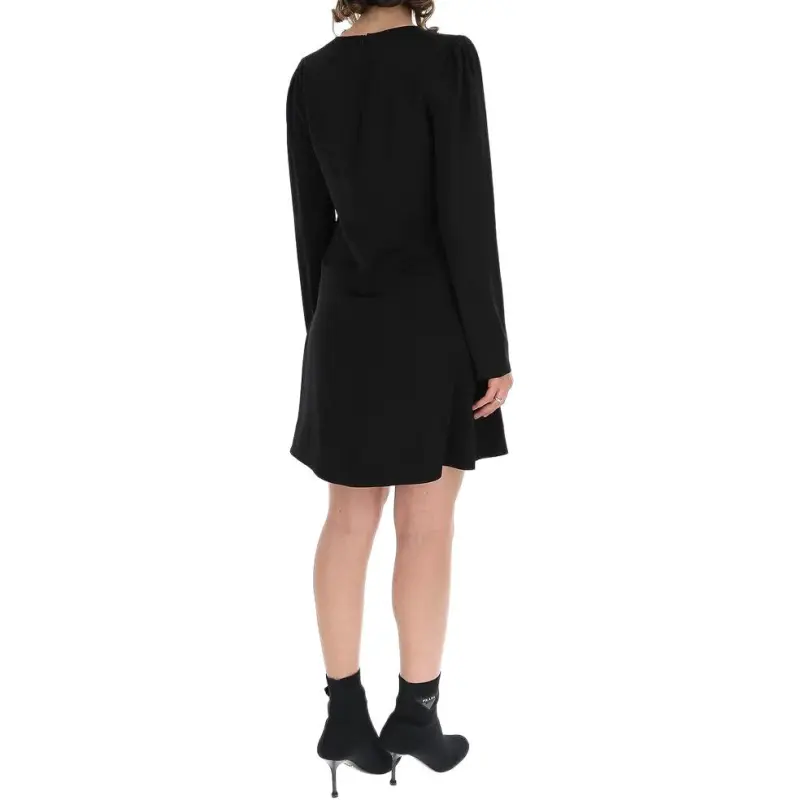 Givenchy Long Sleeved Dress Women's Black-1