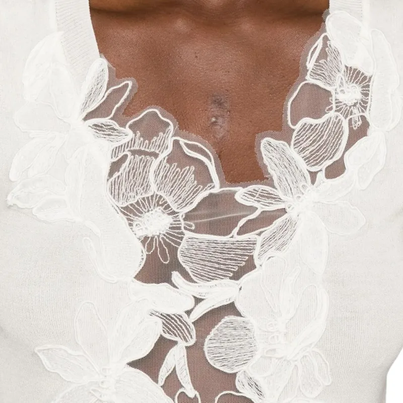ERMANNO SCERVINO Corded lace Top-4