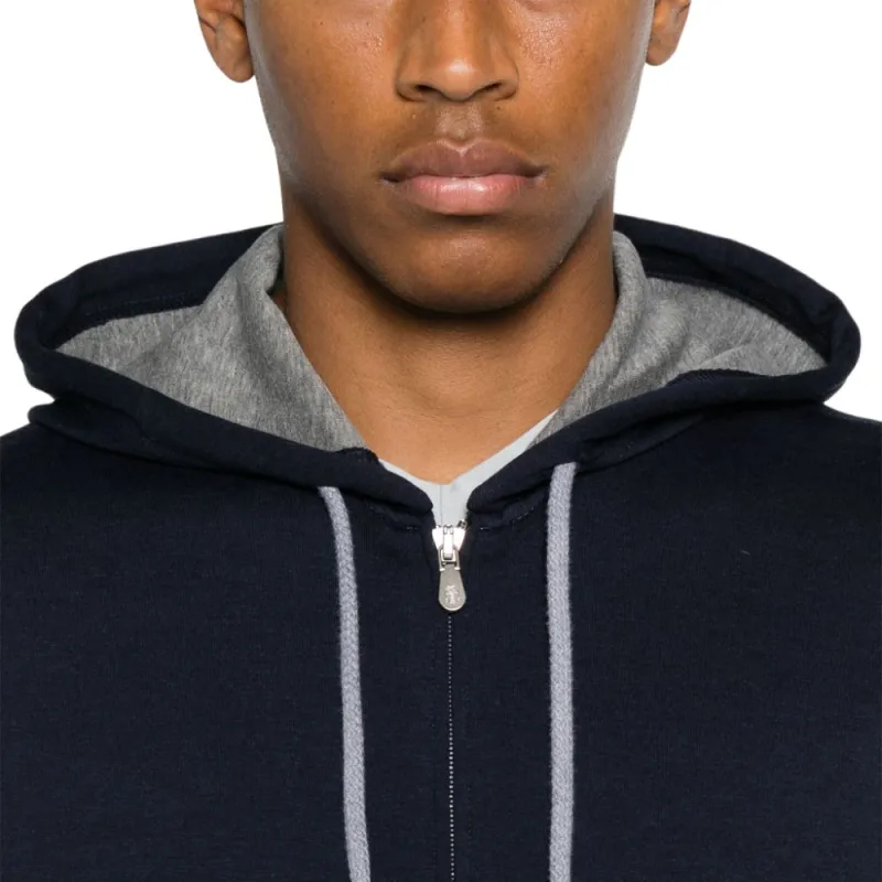 Brunello Cucinelli Drawstring Sleeveless Hoodie-4