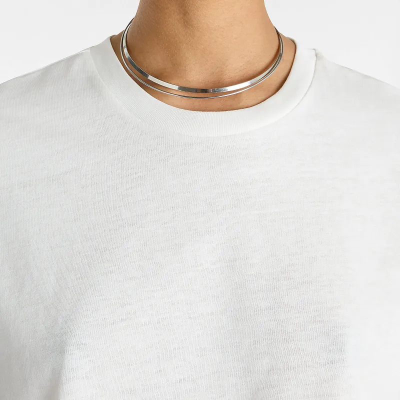 Vans SKATE BLURB T-SHIRT Drop Shoulder Sleeve T-Shirt Women's White-4