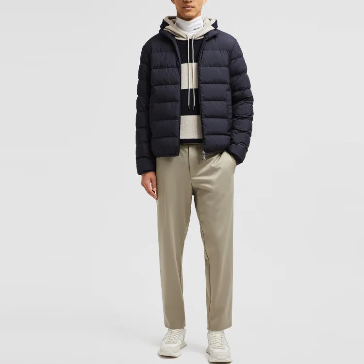 Moncler Baudinet Zip-Up Short Padded Jacket-1