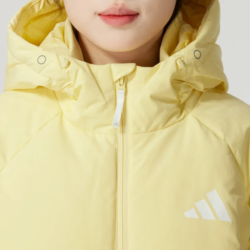 Adidas Down Jacket Women's Yellow-5