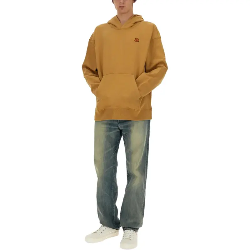 KENZO Boke Flower Embroidered Oversized Hoodie-4