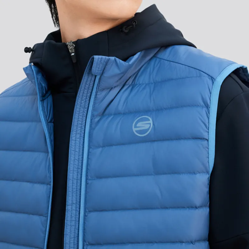 Skechers Sports Life Collection Vest Men's Horizon Blue-3