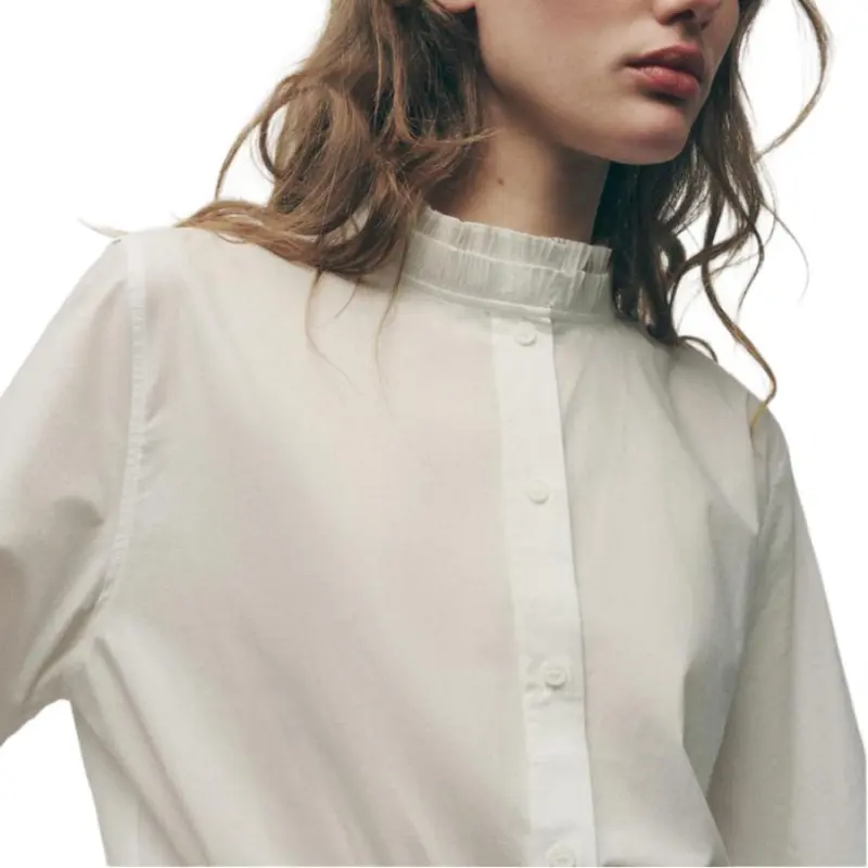 ZARA ZW Series Shirt Women's White-4