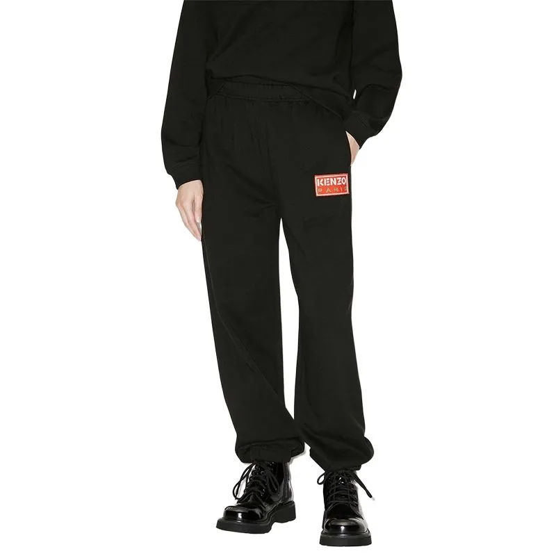 KENZO Logo patch Track Pants-3