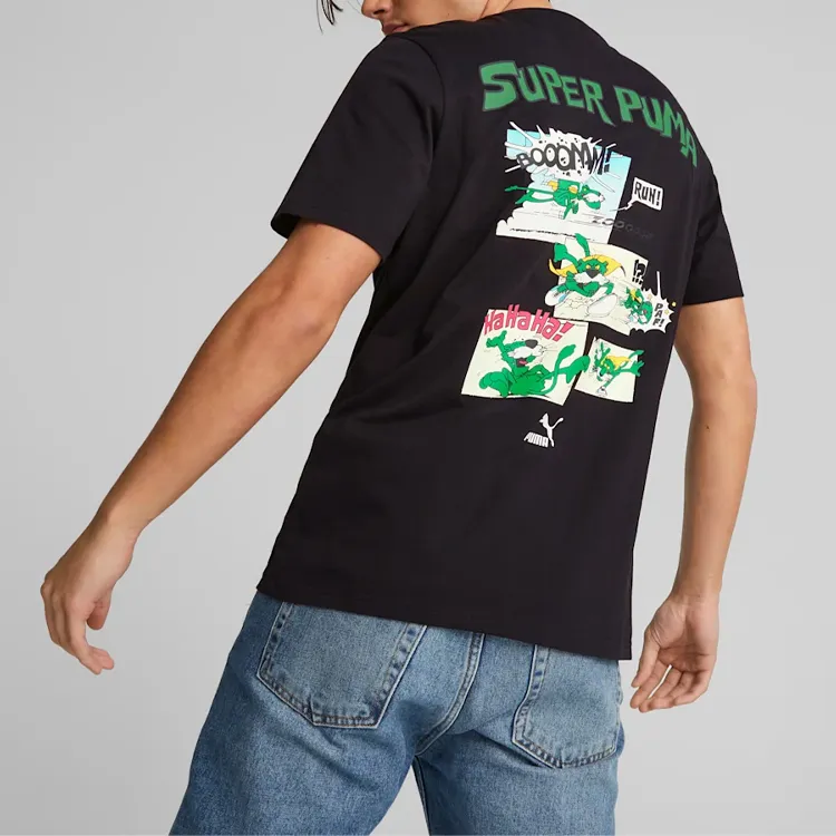 PUMA CLASSICS SUPER T-Shirt Men's Black-4