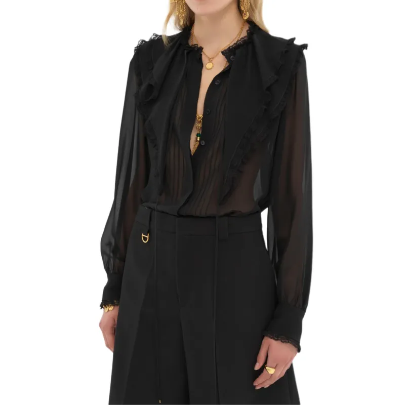 Chloé Ruffled Blouse-3