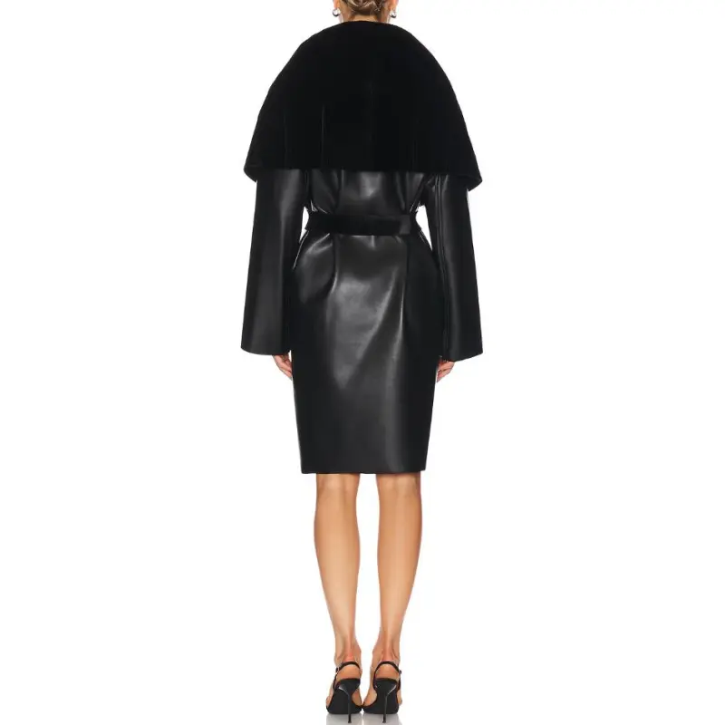 NORMA KAMALI Coats Women's Black-3