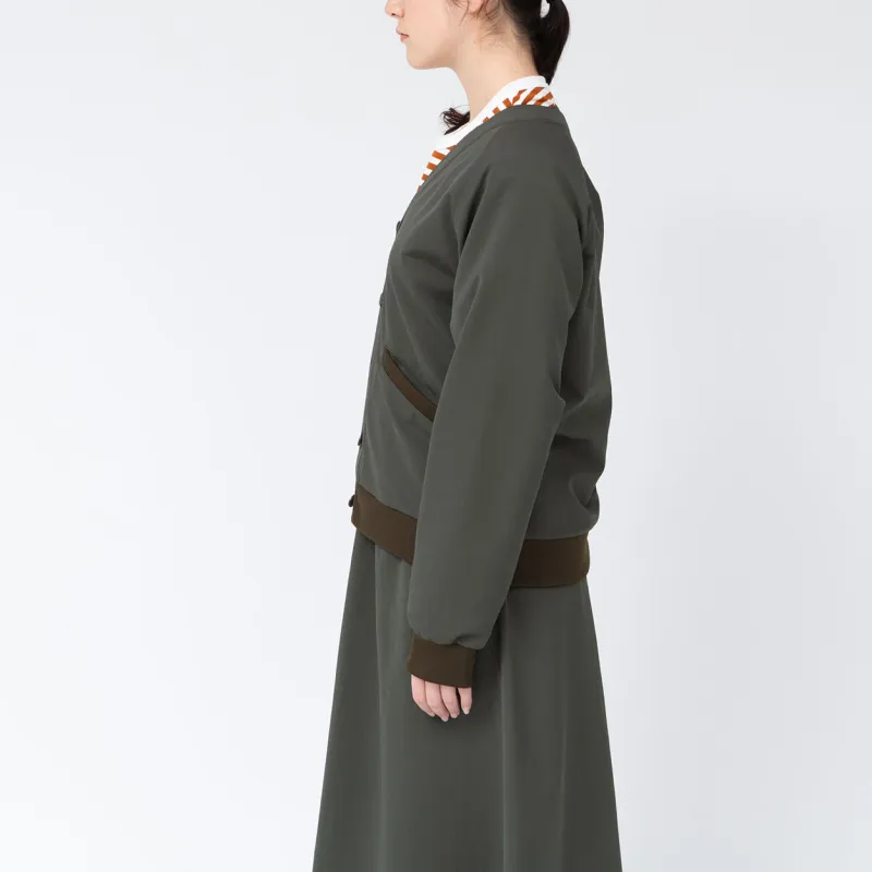 Nanamica Sweatshirt Unisex Olive-4
