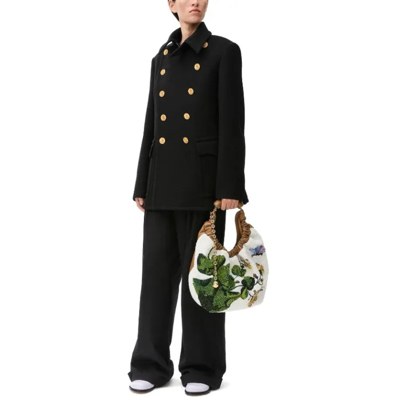 LOEWE Peacoat 'Black'-4