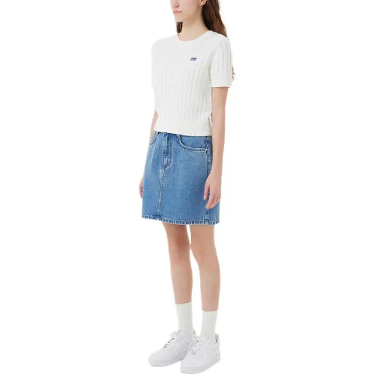 Lee Denim Short Skirts Women's Indigo-2