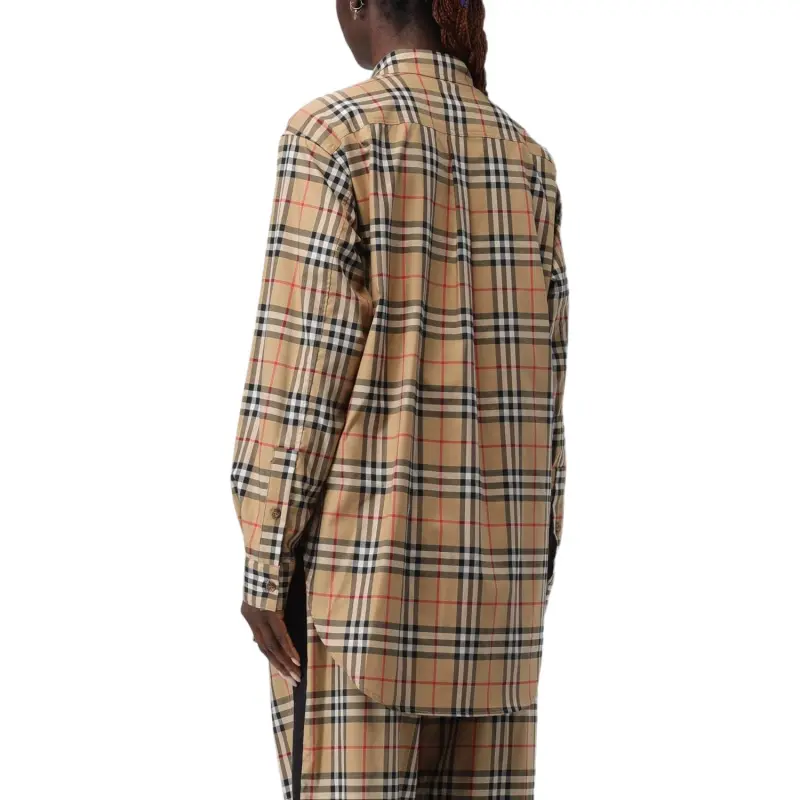 Burberry Checked Buttoned Shirt-3