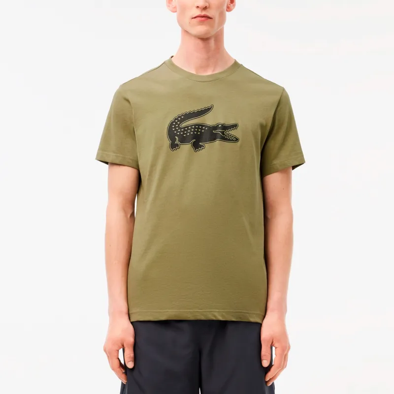 LACOSTE Logo print T shirt-1