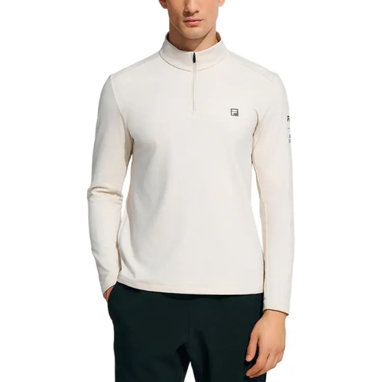 FILA T Shirts Men Gray Wheat-3
