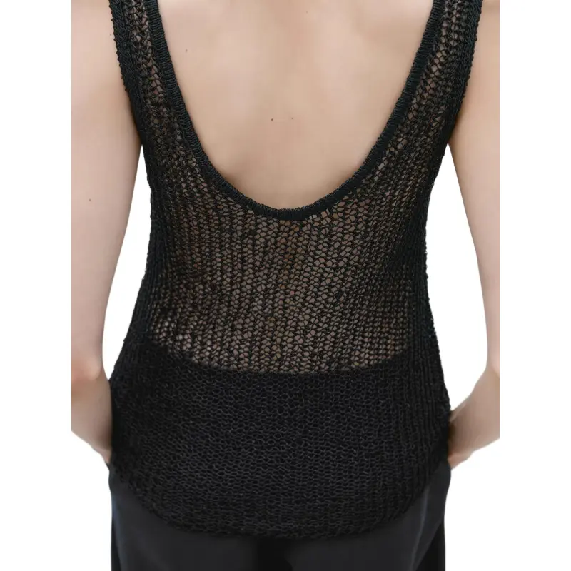 Massimo Dutti Tank Top Women's Black-3